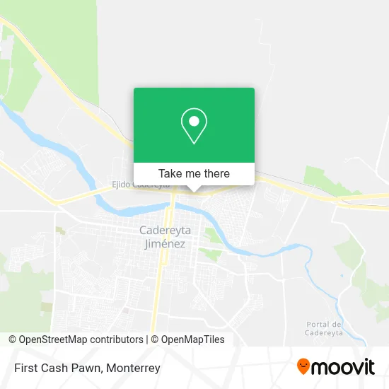 First Cash Pawn map