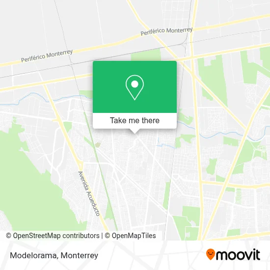 Modelorama map