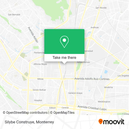 Silybe Construye map