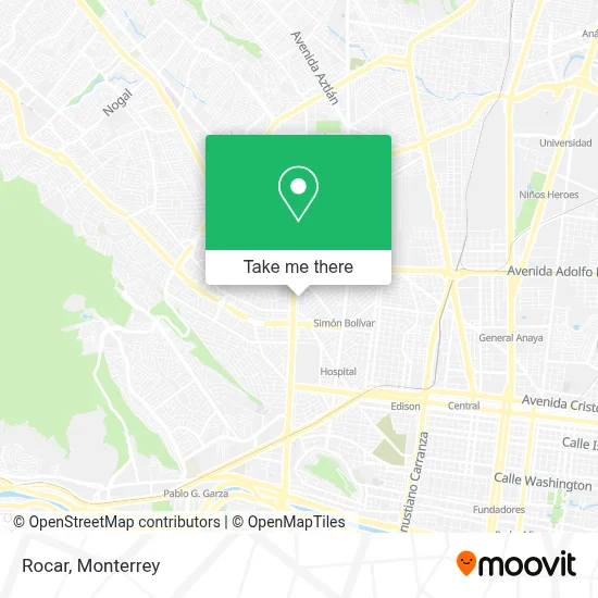 Rocar map
