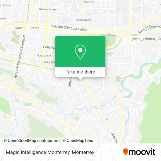 Magic Intelligence Monterrey map