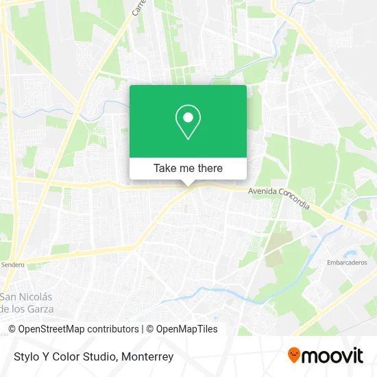 Stylo Y Color Studio map