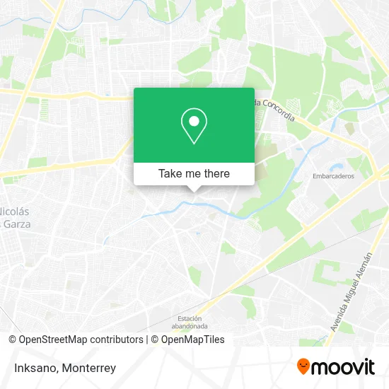 Inksano map