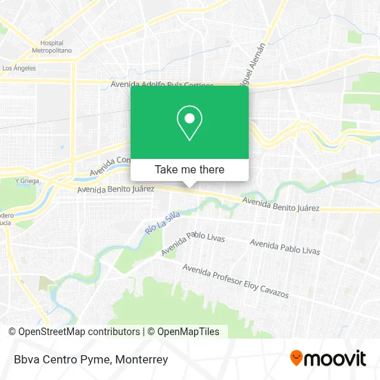 Bbva Centro Pyme map