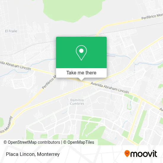 Placa Lincon map