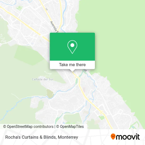 Rocha's Curtains & Blinds map