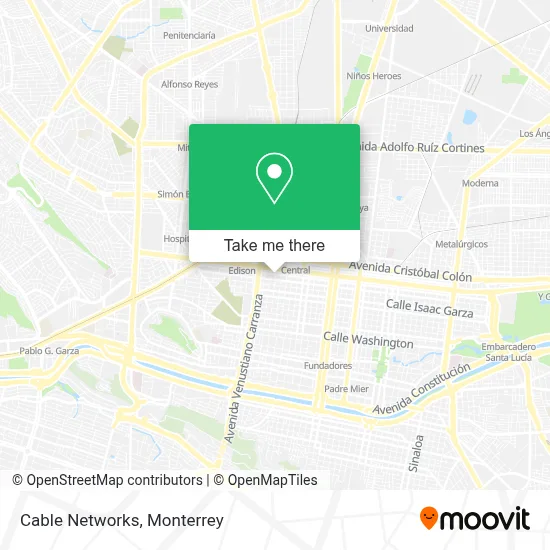 Cable Networks map