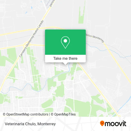 Veterinaria Chulo map