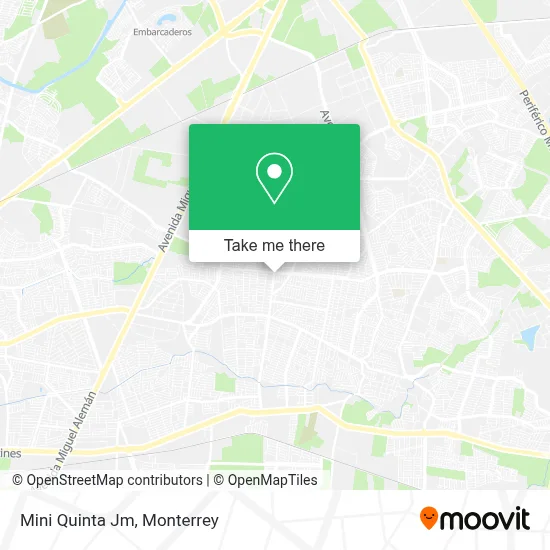 Mini Quinta Jm map