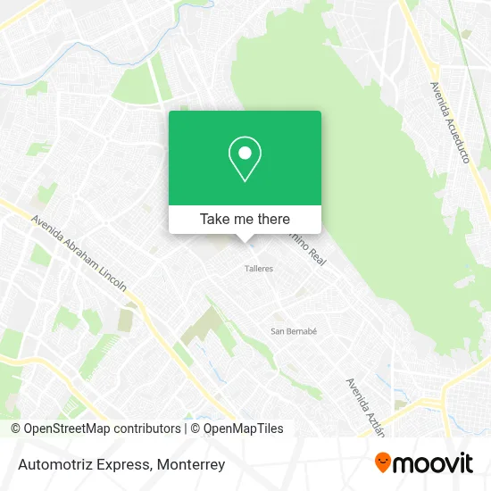 Automotriz Express map