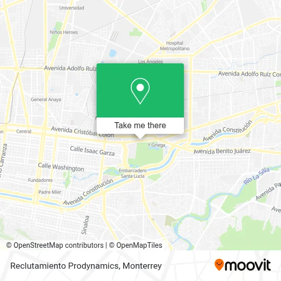 Reclutamiento Prodynamics map