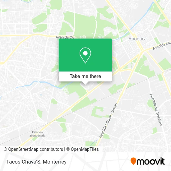 Tacos Chava’S map