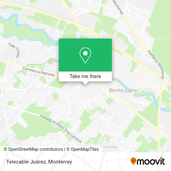 Telecable Juárez map