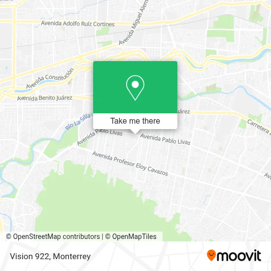 Vision 922 map