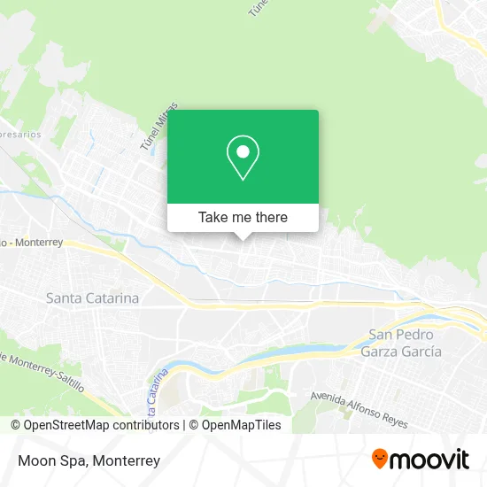 Moon Spa map
