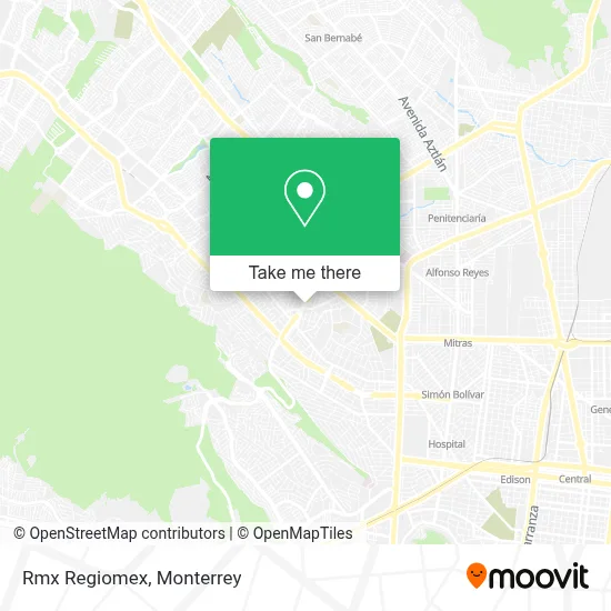 Rmx Regiomex map