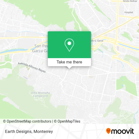 Earth Designs map