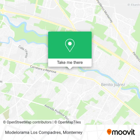 Modelorama Los Compadres map