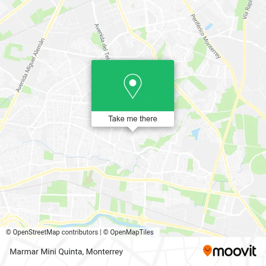Marmar Mini Quinta map