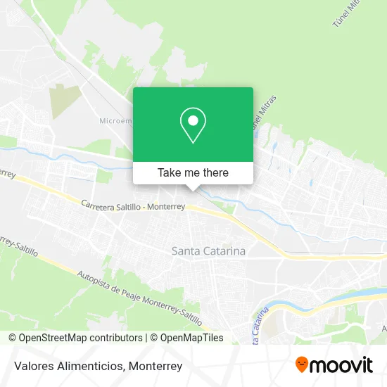 Valores Alimenticios map