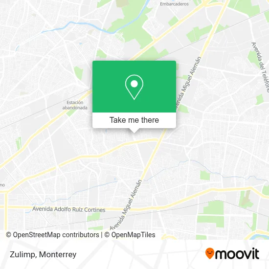 Zulimp map