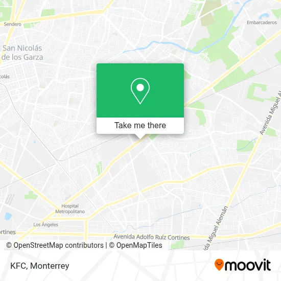 Kfc map