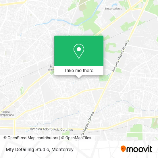 Mty Detailing Studio map