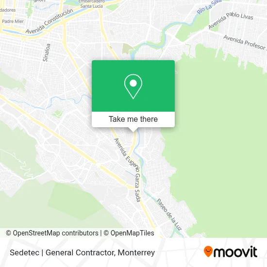 Sedetec | General Contractor map
