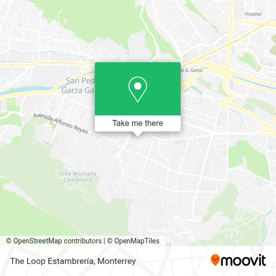 The Loop Estambrería map