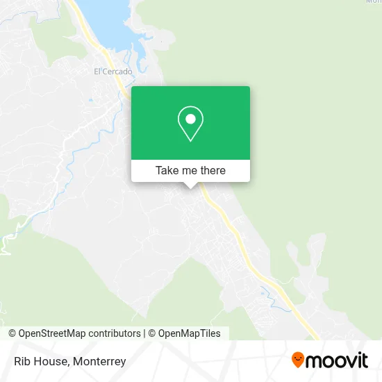 Rib House map