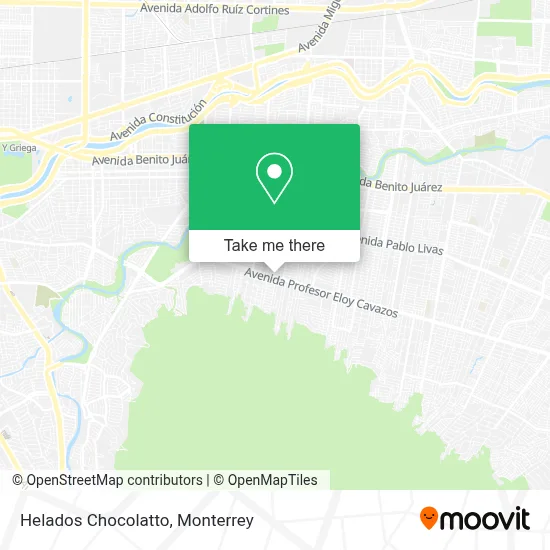 Helados Chocolatto map