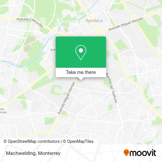 Machwelding map