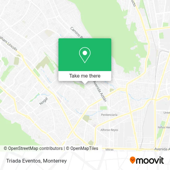 Triada Eventos map