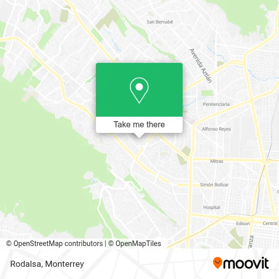 Rodalsa map