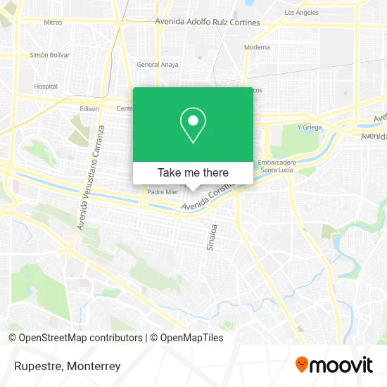 Rupestre map