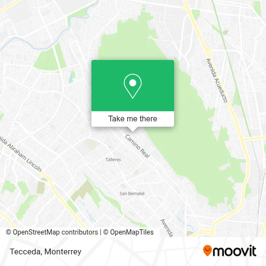Tecceda map
