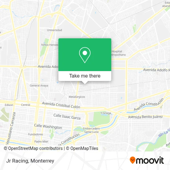 Jr Racing map