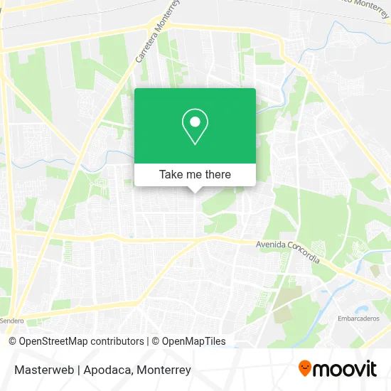 Masterweb | Apodaca map