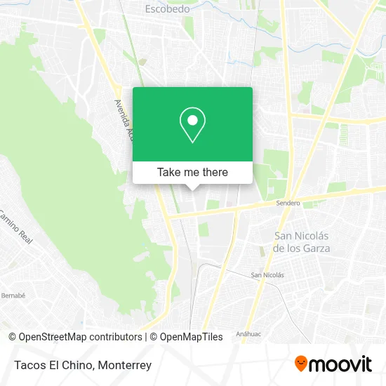 Tacos El Chino map