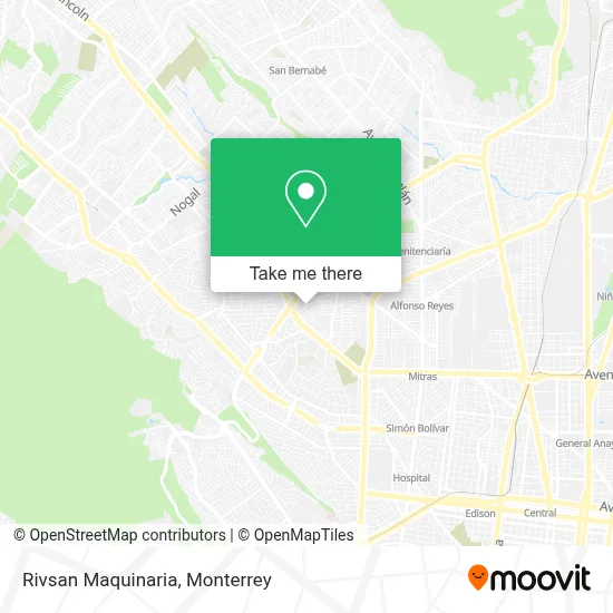 Rivsan Maquinaria map