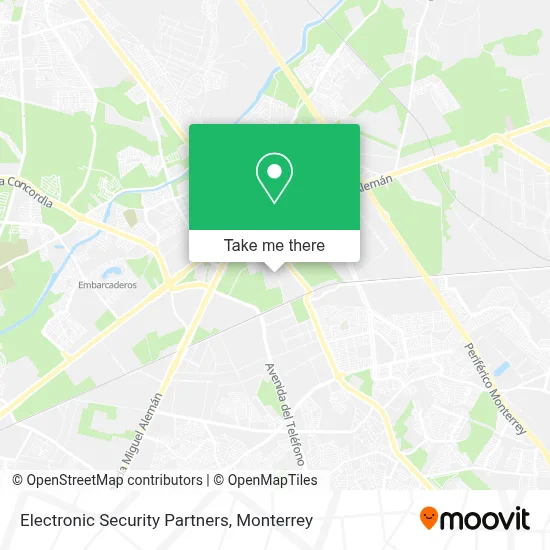 Electronic Security Partners map