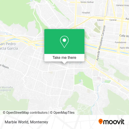 Marble World map