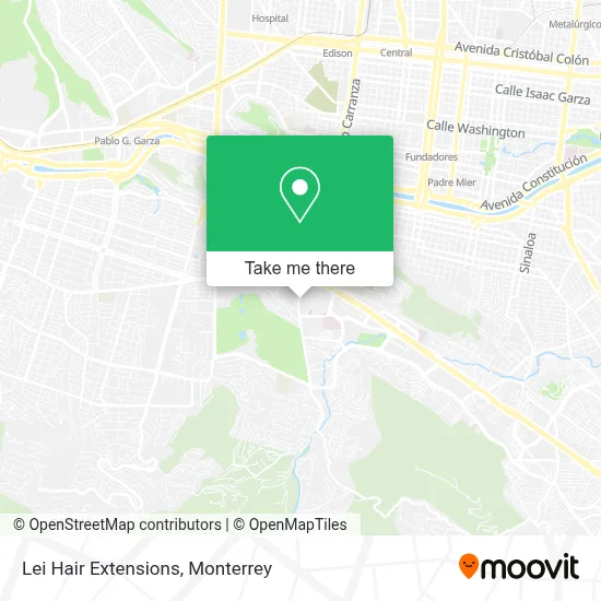 Lei Hair Extensions map