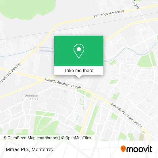 Mitras Pte. map