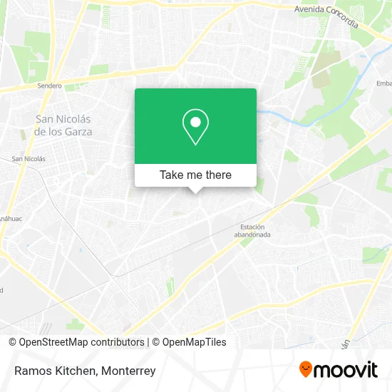 Ramos Kitchen map