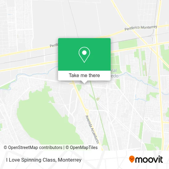 I Love Spinning Class map