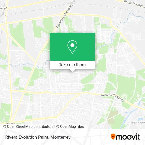Rivera Evolution Paint map