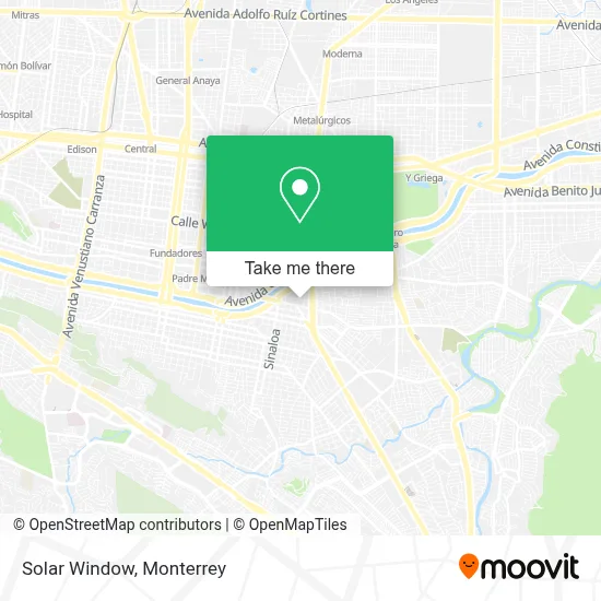 Solar Window map