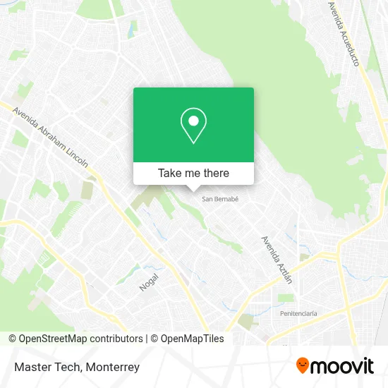 Master Tech map