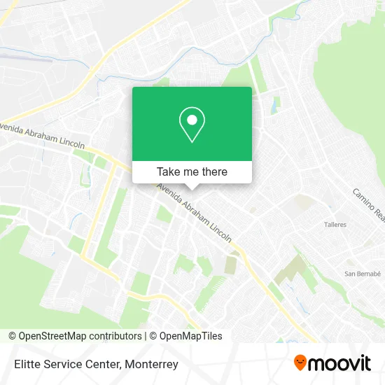 Elitte Service Center map